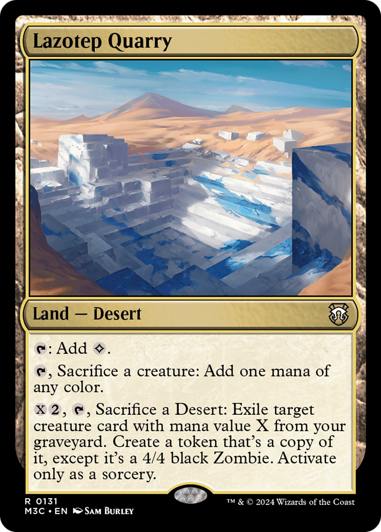 Lazotep Quarry (Extended Art) [Modern Horizons 3 Commander] | Clutch Gaming