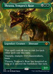 Thrasta, Tempest's Roar (Borderless Alternate Art) [Modern Horizons 2] | Clutch Gaming