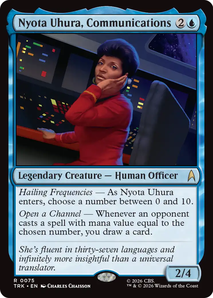 Nyota Uhura, Communications [Star Trek] | Clutch Gaming