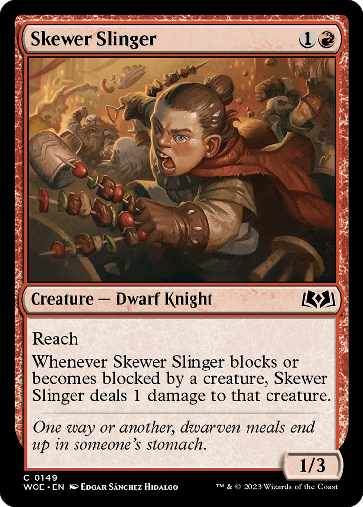 Skewer Slinger [Wilds of Eldraine] | Clutch Gaming