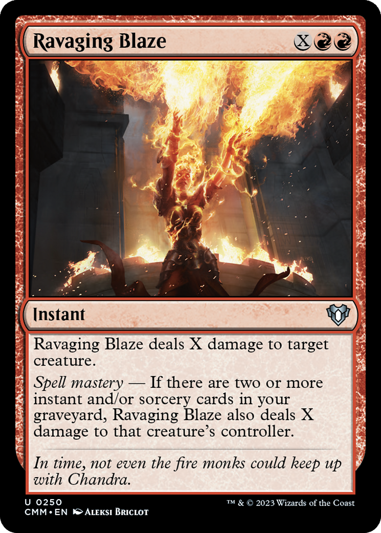 Ravaging Blaze [Commander Masters] | Clutch Gaming