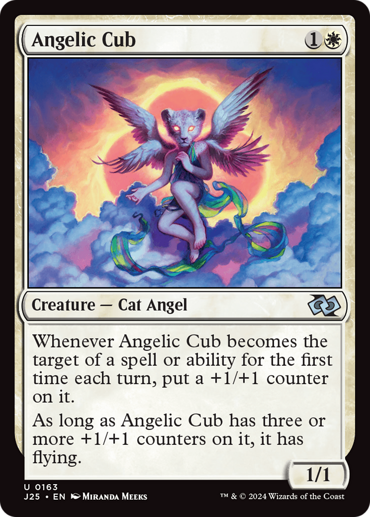 Angelic Cub [Foundations Jumpstart] | Clutch Gaming