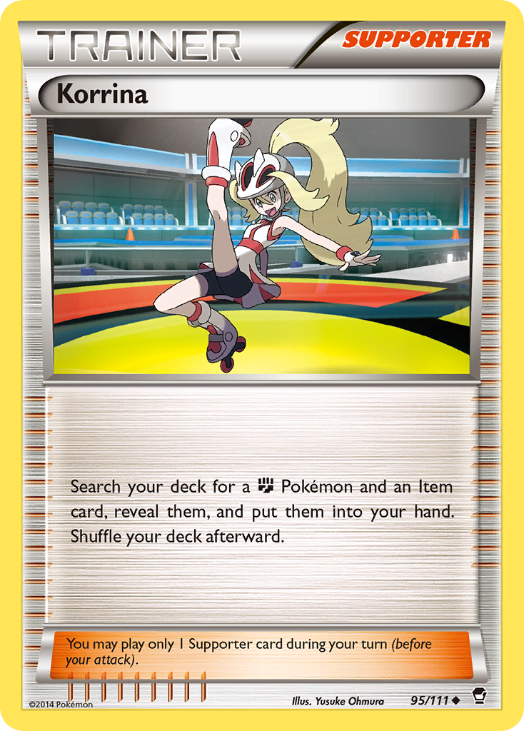 Korrina (95/111) [XY: Furious Fists] | Clutch Gaming