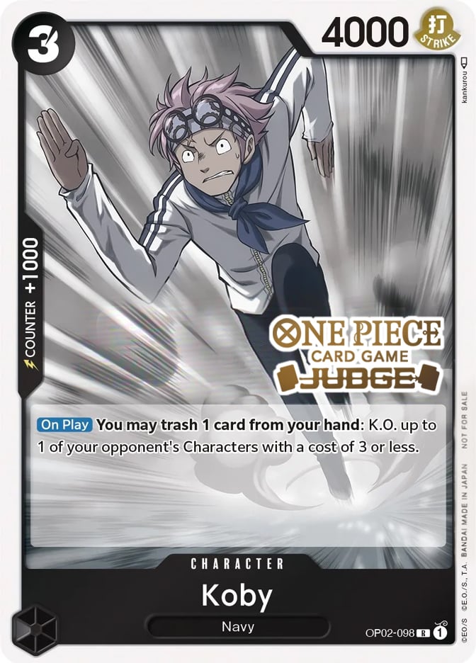 Koby (Judge) [One Piece Promotion Cards] | Clutch Gaming