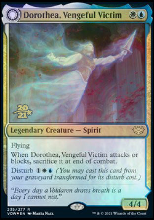 Dorothea, Vengeful Victim // Dorothea's Retribution [Innistrad: Crimson Vow Prerelease Promos] | Clutch Gaming