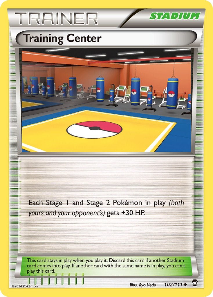 Training Center (102/111) [XY: Furious Fists] | Clutch Gaming