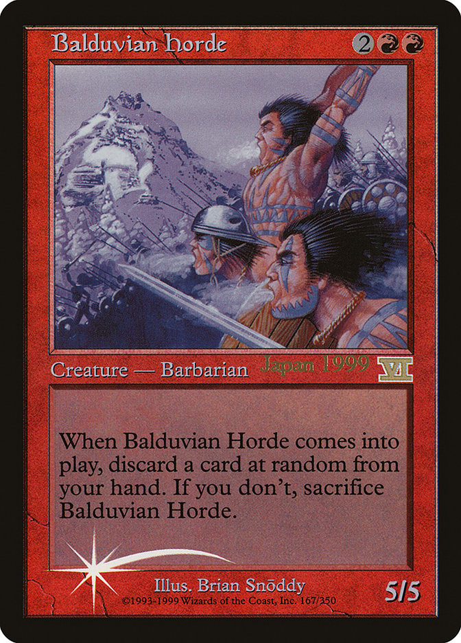 Balduvian Horde (Worlds) [World Championship Promos] | Clutch Gaming