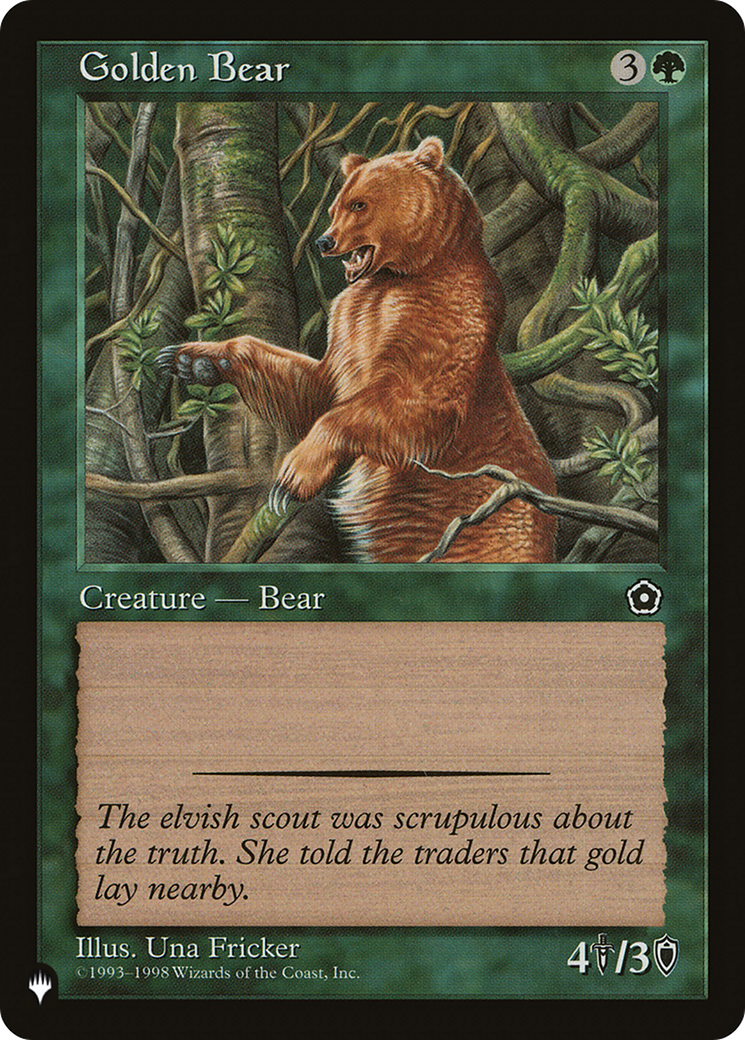 Golden Bear [The List Reprints] | Clutch Gaming