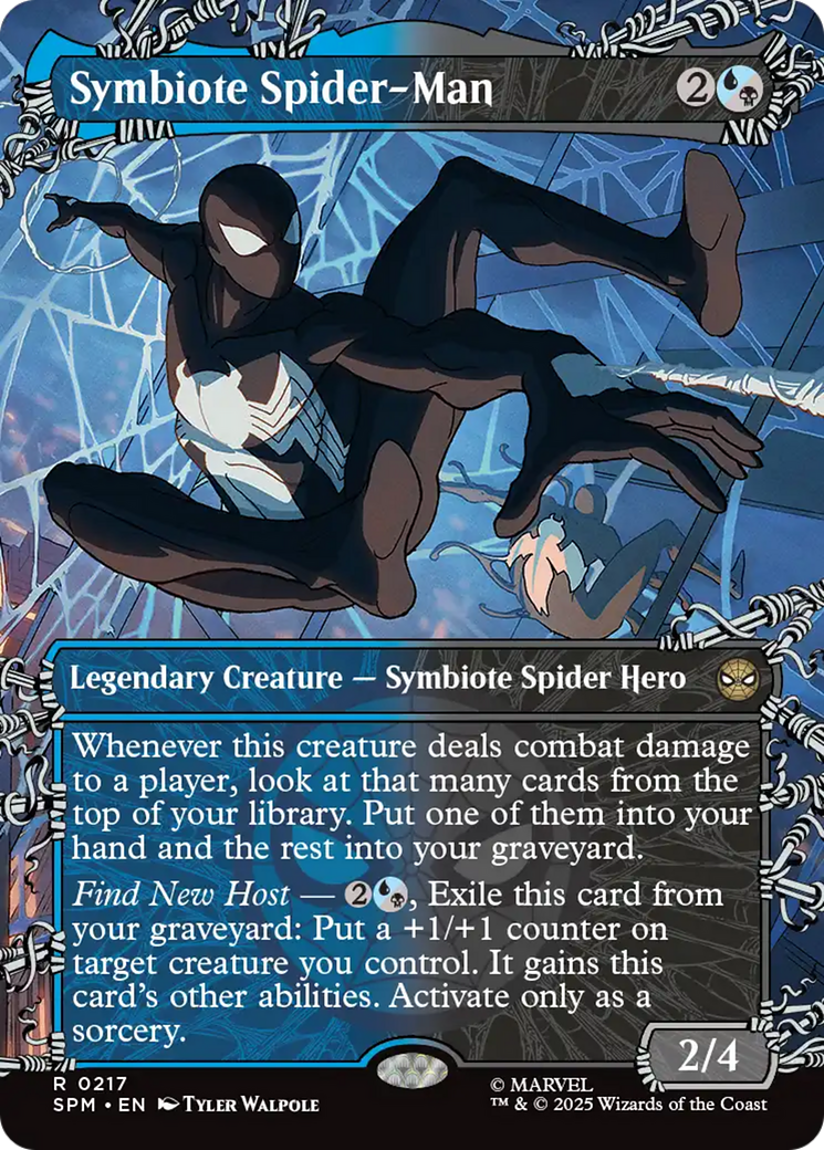 Symbiote Spider-Man (Borderless) [Marvel's Spider-Man] | Clutch Gaming