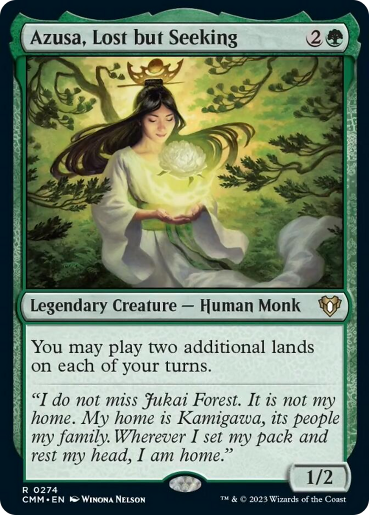 Azusa, Lost but Seeking [Commander Masters] | Clutch Gaming