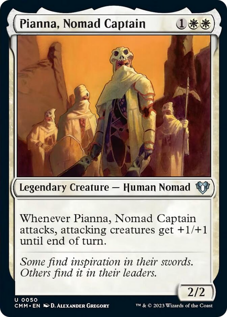 Pianna, Nomad Captain [Commander Masters] | Clutch Gaming