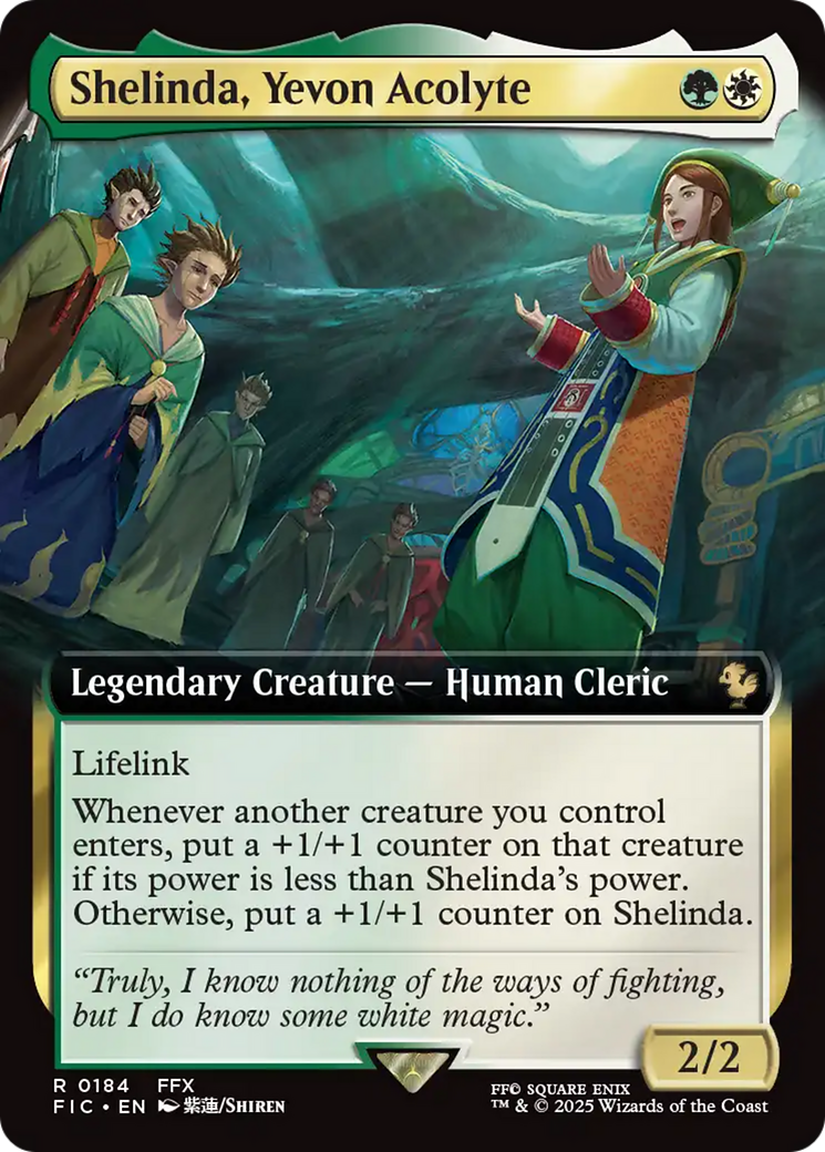 Shelinda, Yevon Acolyte (Extended Art) [FINAL FANTASY Commander] | Clutch Gaming