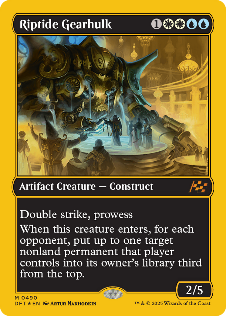 Riptide Gearhulk (First-Place Foil) [Aetherdrift] | Clutch Gaming