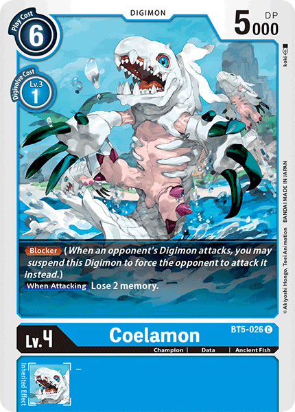 Coelamon [BT5-026] [Battle of Omni] | Clutch Gaming