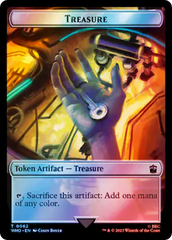 Copy // Treasure (0062) Double-Sided Token (Surge Foil) [Doctor Who Tokens] | Clutch Gaming