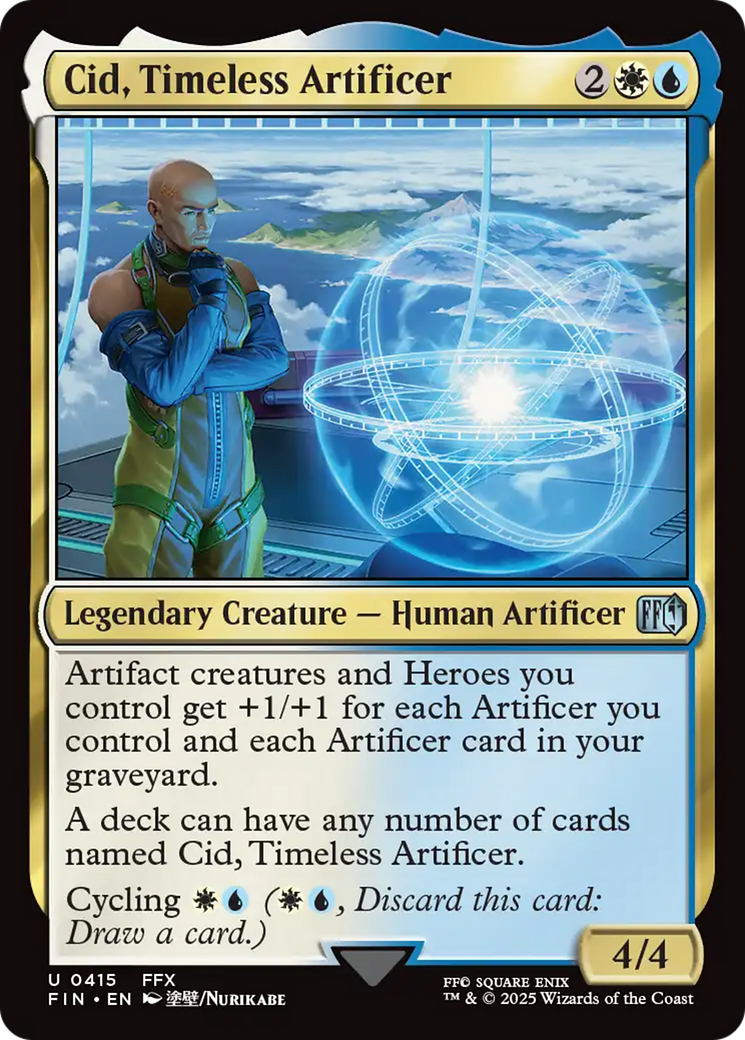 Cid, Timeless Artificer (0415) [FINAL FANTASY] | Clutch Gaming