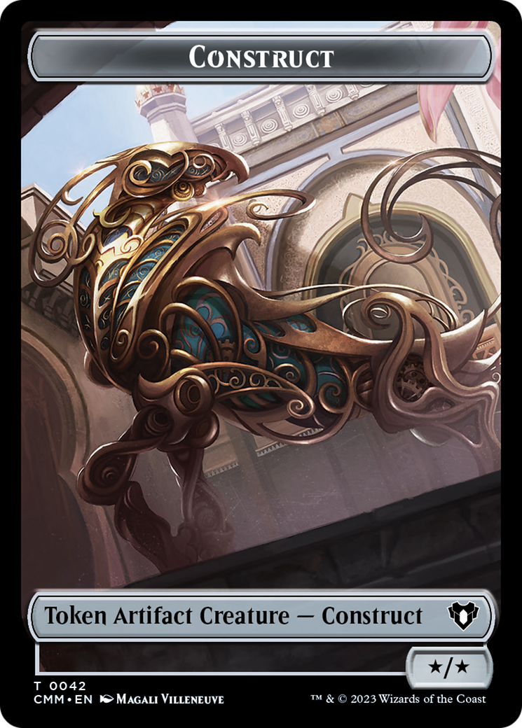 Construct Token (42) [Commander Masters Tokens] | Clutch Gaming