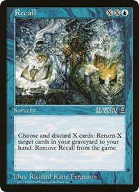 Recall (Oversized) [Oversize Cards] | Clutch Gaming