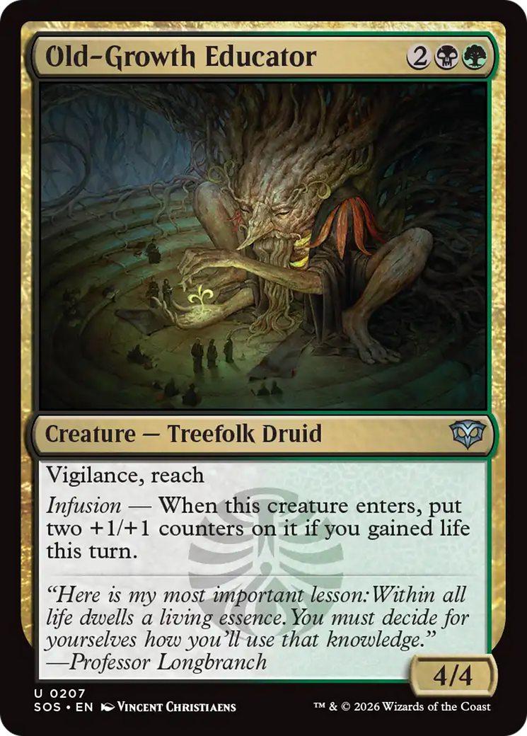 Old-Growth Educator [Secrets of Strixhaven] | Clutch Gaming