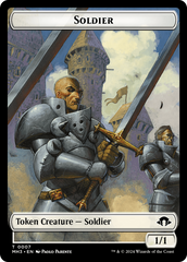 Phyrexian Germ // Soldier Double-Sided Token [Modern Horizons 3 Tokens] | Clutch Gaming