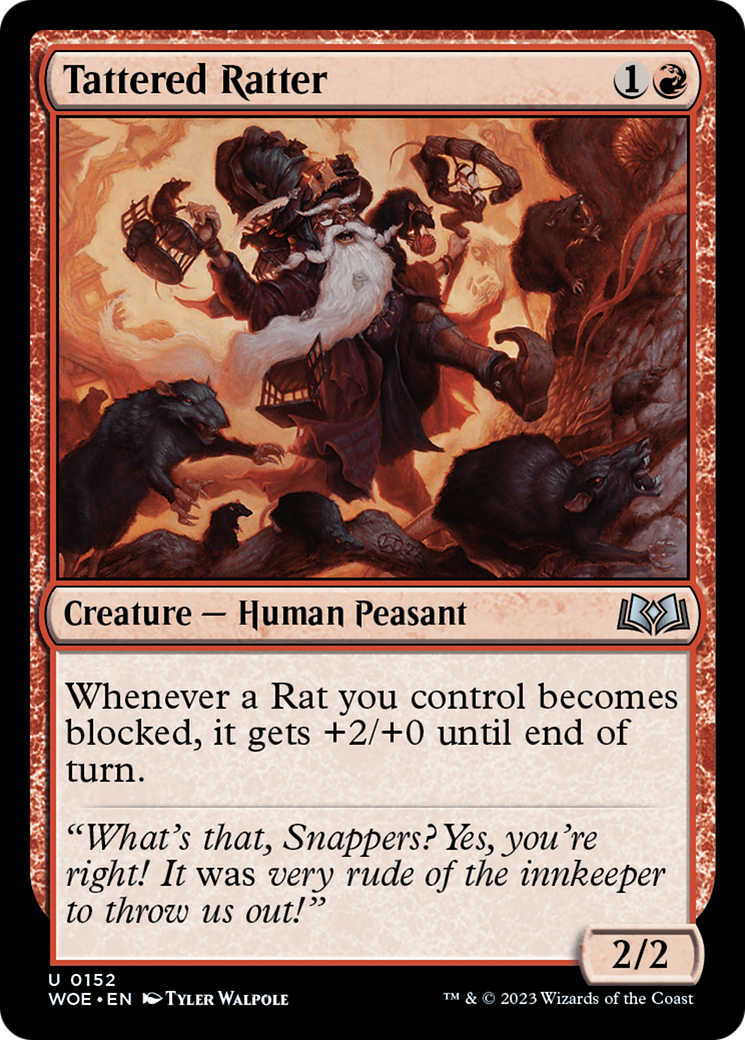 Tattered Ratter [Wilds of Eldraine] | Clutch Gaming