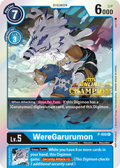 WereGarurumon [P-008] (Online Regional - Champion) [Promotional Cards] | Clutch Gaming