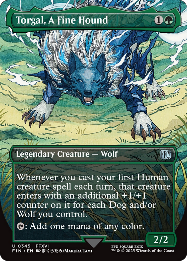 Torgal, A Fine Hound (Borderless) [FINAL FANTASY] | Clutch Gaming