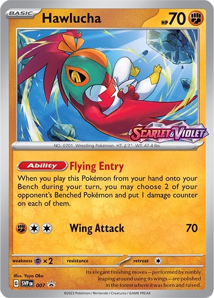 Hawlucha (007) [Scarlet & Violet: Black Star Promos] | Clutch Gaming