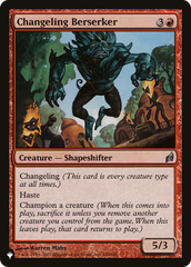 Changeling Berserker [The List Reprints] | Clutch Gaming