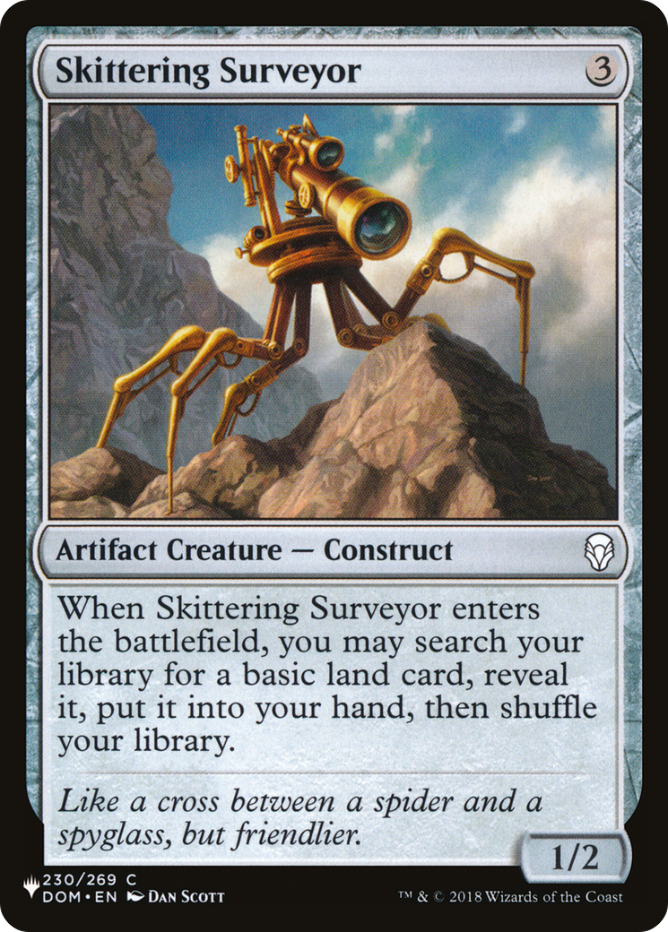 Skittering Surveyor [The List Reprints] | Clutch Gaming