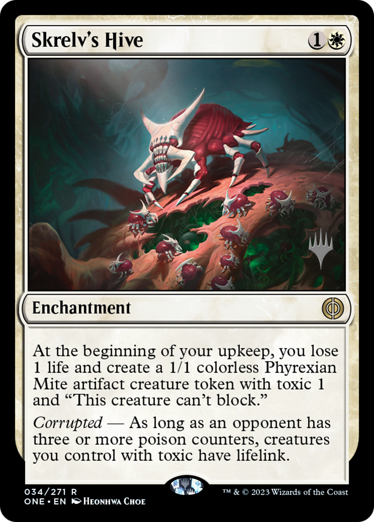 Skrelv's Hive (Promo Pack) [Phyrexia: All Will Be One Promos] | Clutch Gaming