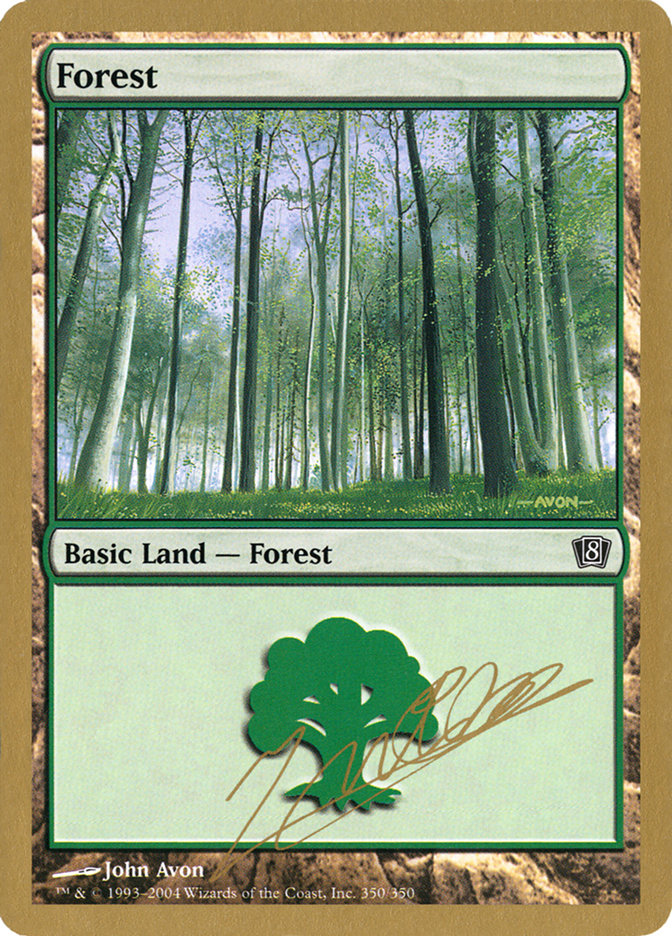 Forest (jn350) (Julien Nuijten) [World Championship Decks 2004] | Clutch Gaming