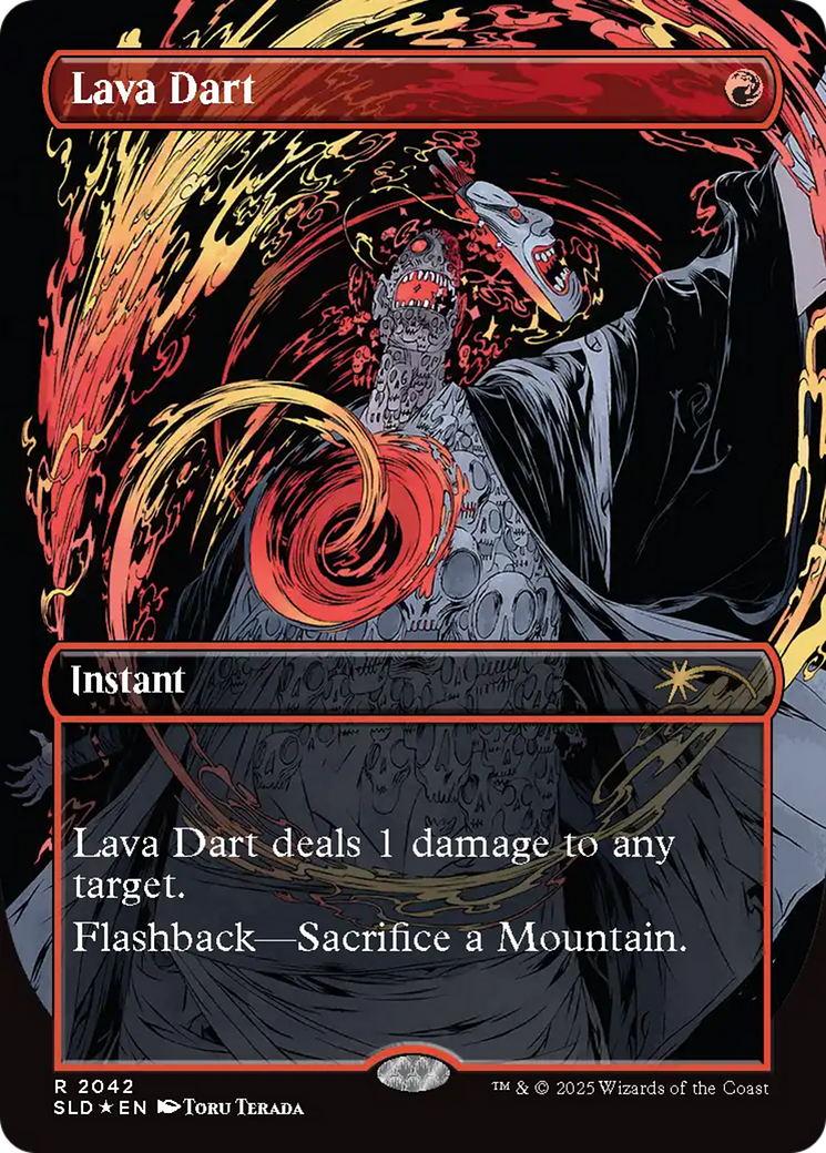 Lava Dart (Raised Foil) [Secret Lair Drop Series] | Clutch Gaming