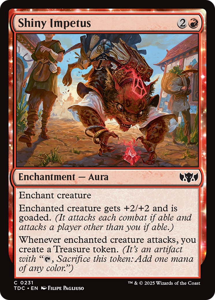 Shiny Impetus [Tarkir: Dragonstorm Commander] | Clutch Gaming