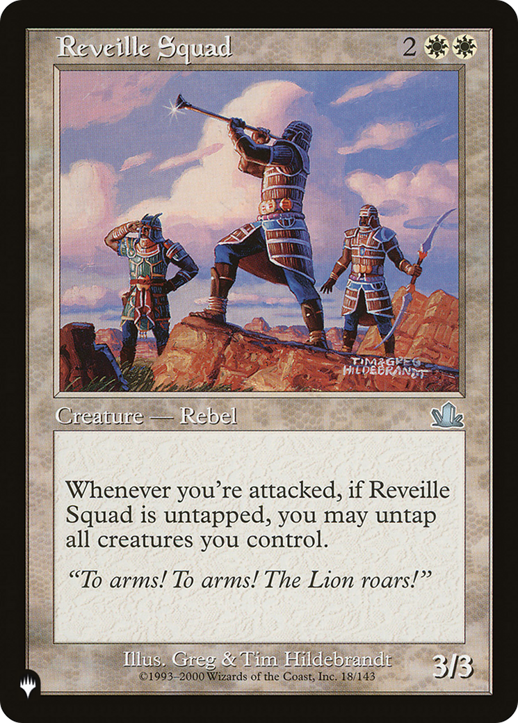 Reveille Squad [The List Reprints] | Clutch Gaming