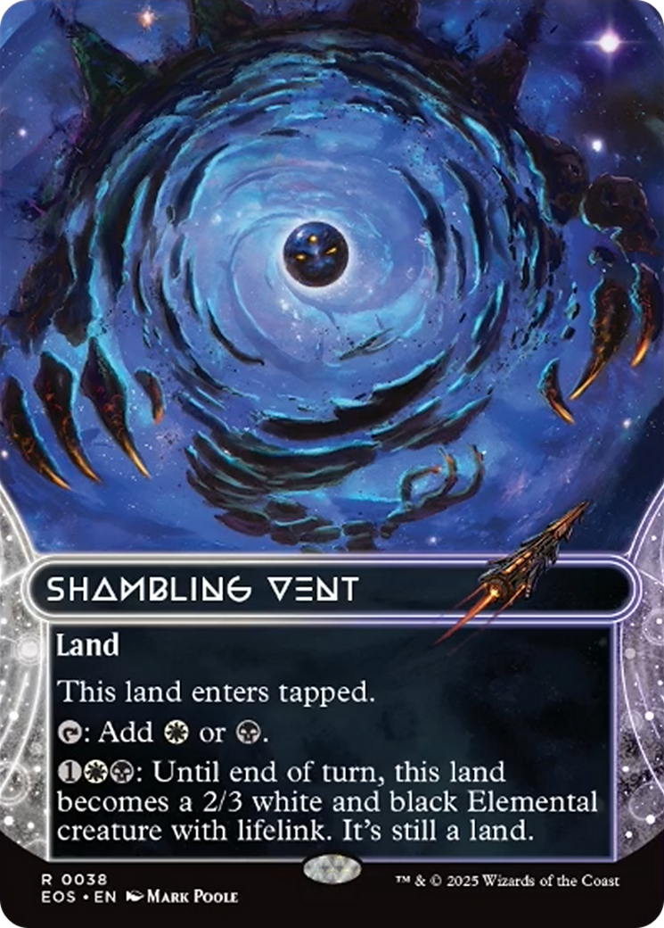 Shambling Vent (0038) (Borderless) [Edge of Eternities: Stellar Sights] | Clutch Gaming