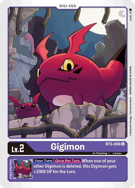 Gigimon [BT5-006] [Battle of Omni] | Clutch Gaming