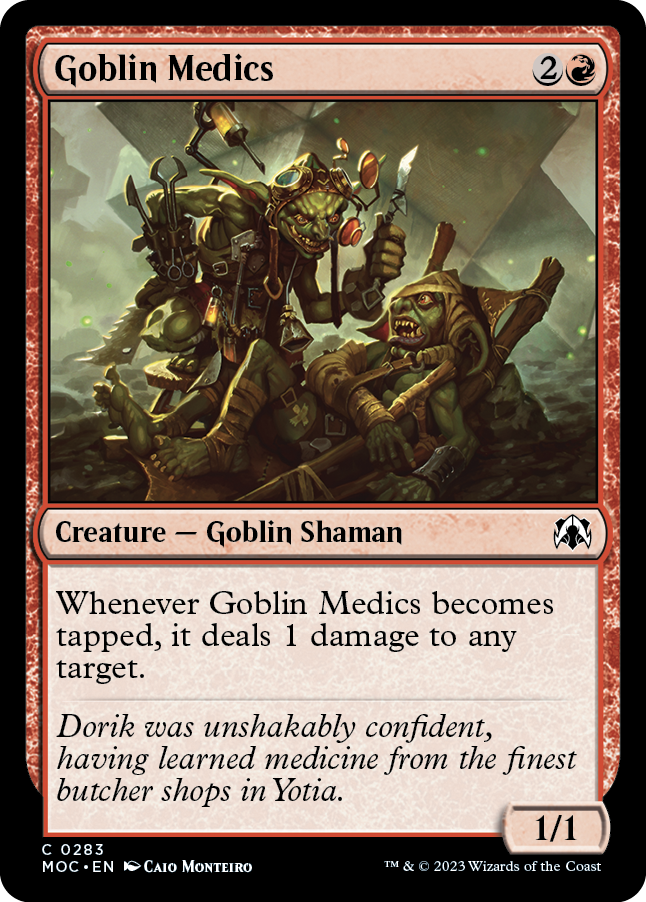 Goblin Medics [March of the Machine Commander] | Clutch Gaming