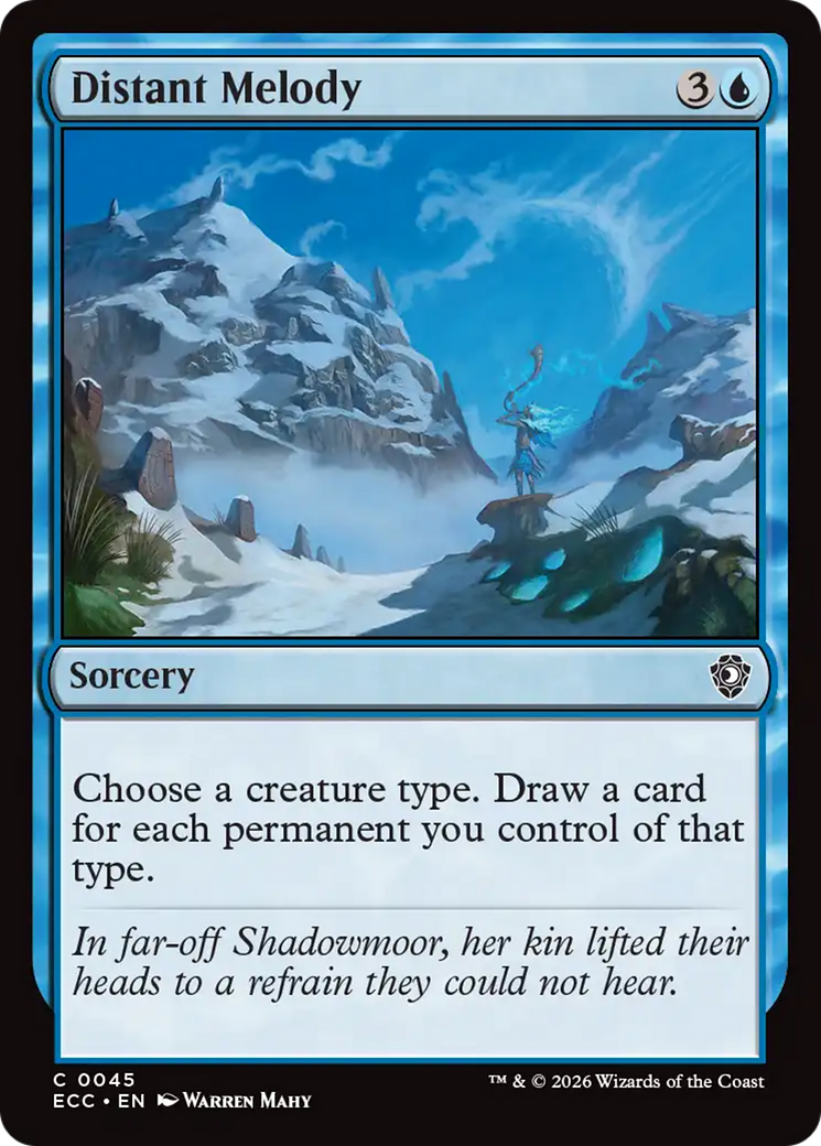 Distant Melody [Lorwyn Eclipsed Commander] | Clutch Gaming