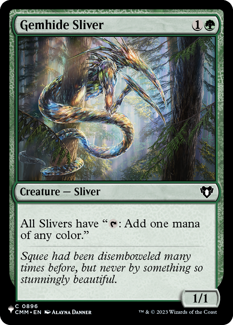 Gemhide Sliver (CMM) [The List] | Clutch Gaming