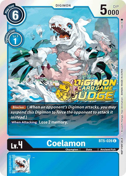 Coelamon [BT5-026] (Judge Pack 1) [Battle of Omni Promos] | Clutch Gaming