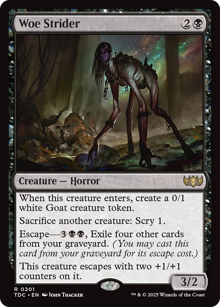 Woe Strider [Tarkir: Dragonstorm Commander] | Clutch Gaming