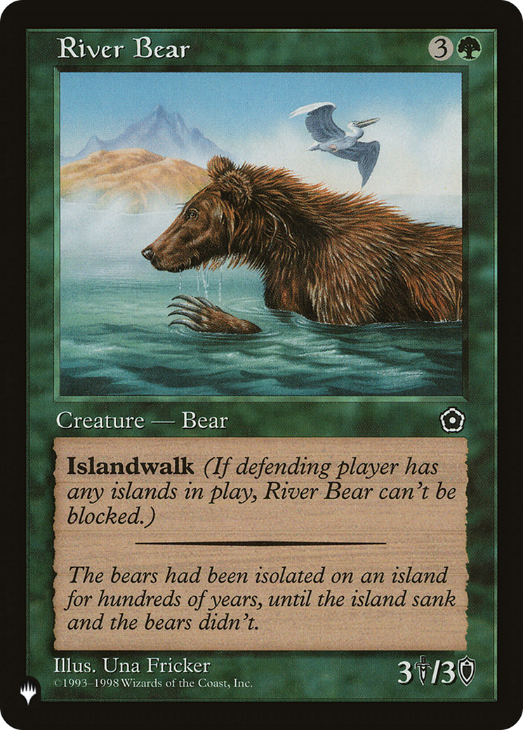 River Bear [The List Reprints] | Clutch Gaming