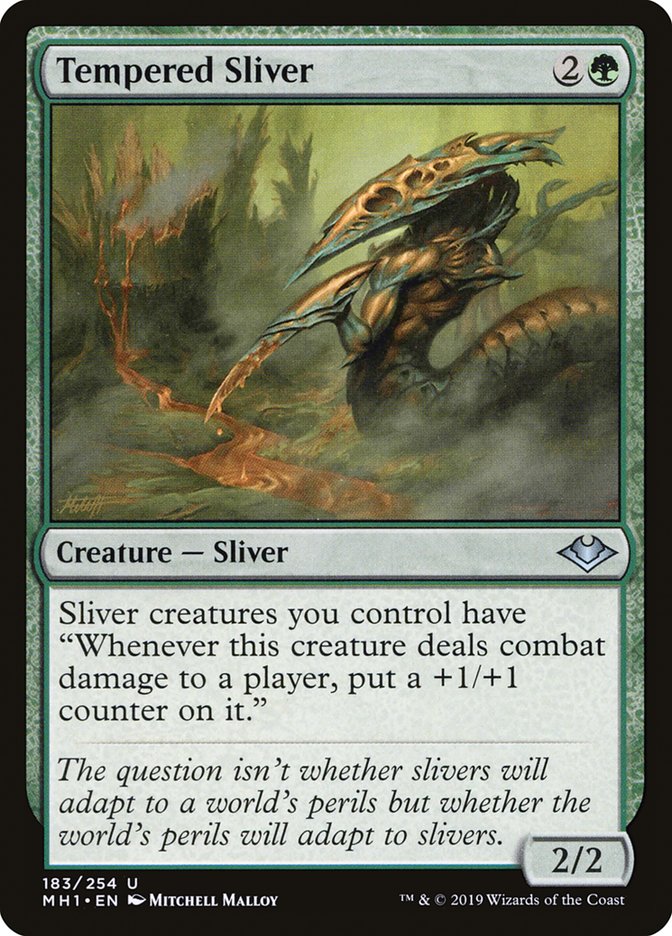 Tempered Sliver [Modern Horizons] | Clutch Gaming