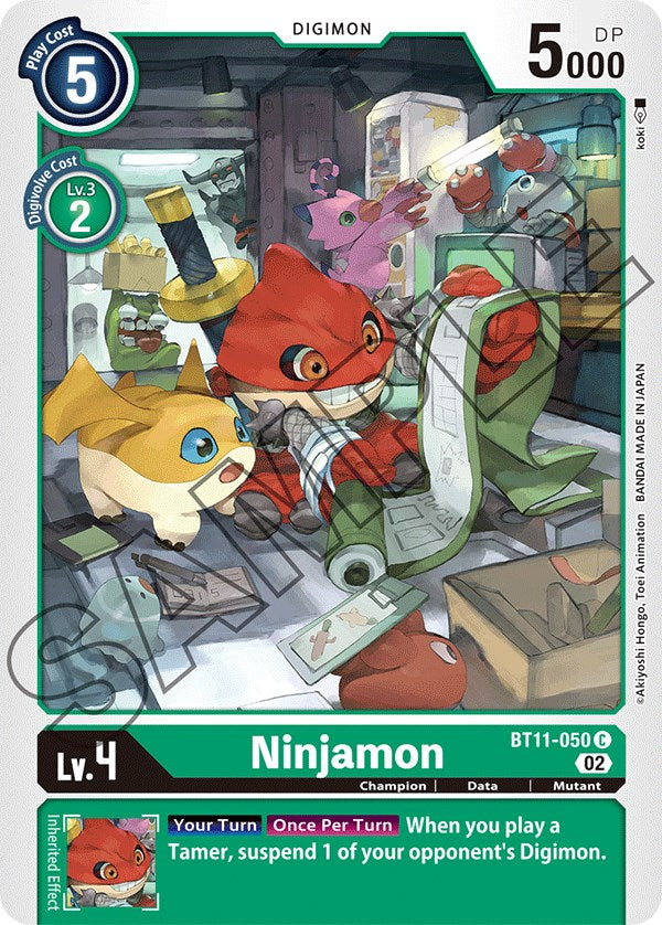 Ninjamon [BT11-050] [Dimensional Phase] | Clutch Gaming