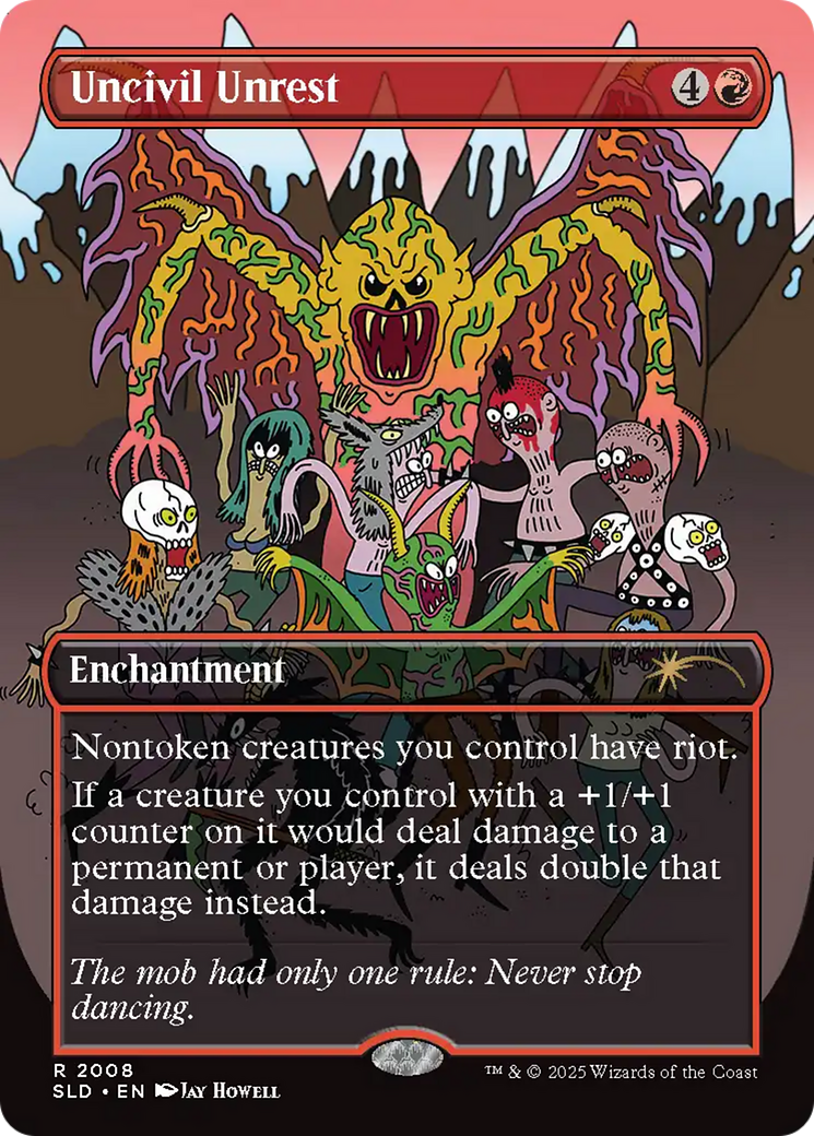Uncivil Unrest (Rainbow Foil) [Secret Lair Drop Series] | Clutch Gaming