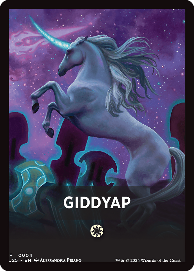 Giddyap Theme Card [Foundations Jumpstart Front Cards] | Clutch Gaming