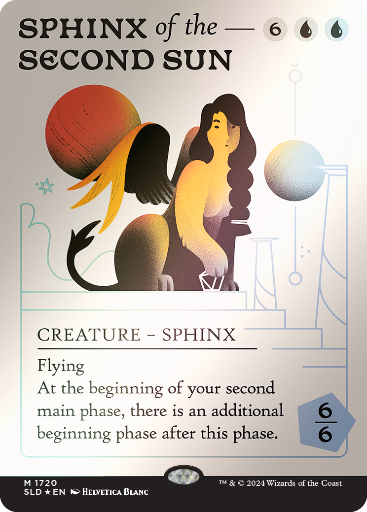 Sphinx of the Second Sun (Rainbow Foil) [Secret Lair Drop Series] | Clutch Gaming