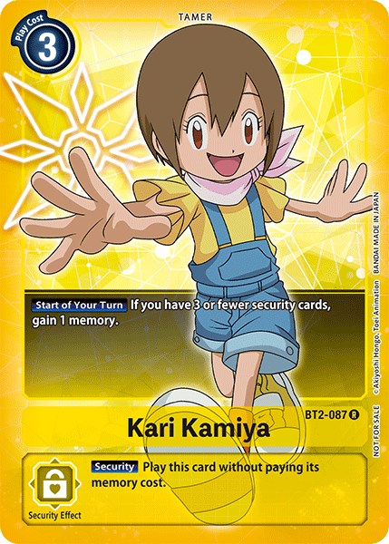 Kari Kamiya [BT2-087] (Official Tournament Pack Vol.3) [Release Special Booster Promos] | Clutch Gaming