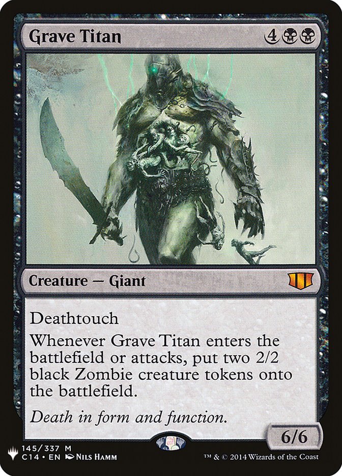 Grave Titan [Mystery Booster] | Clutch Gaming